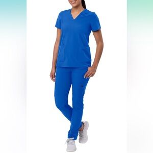 Adar Royal Blue Scrub Set - Gently Used